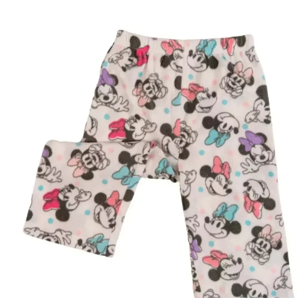 Disney Minnie Mouse Pajama Set Toddler 2T Multi Long Sleeve Sleepwear SGN1657